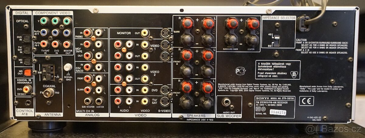 SONY STR DB790QS - 8