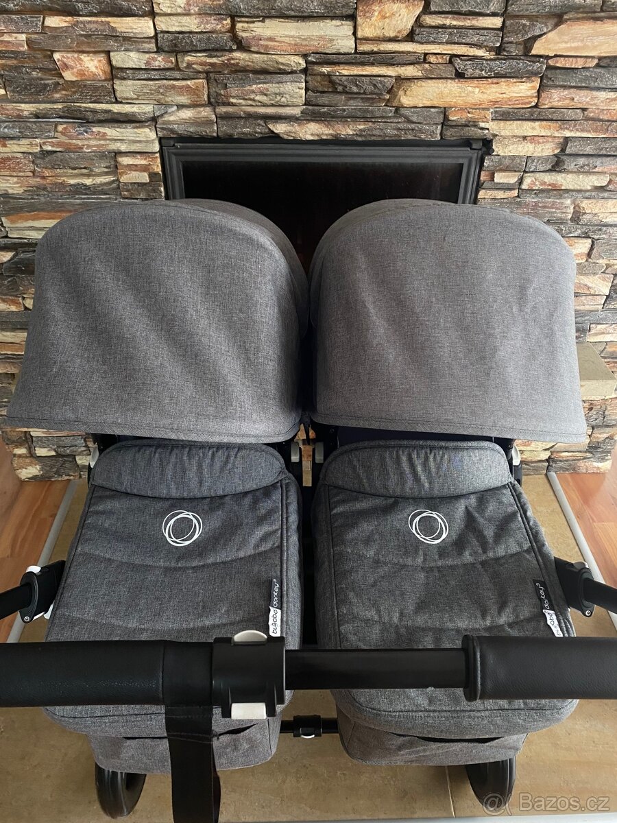 🩶🤍 Bugaboo Donkey 3 TWIN grey melange 🩶🤍 - 8