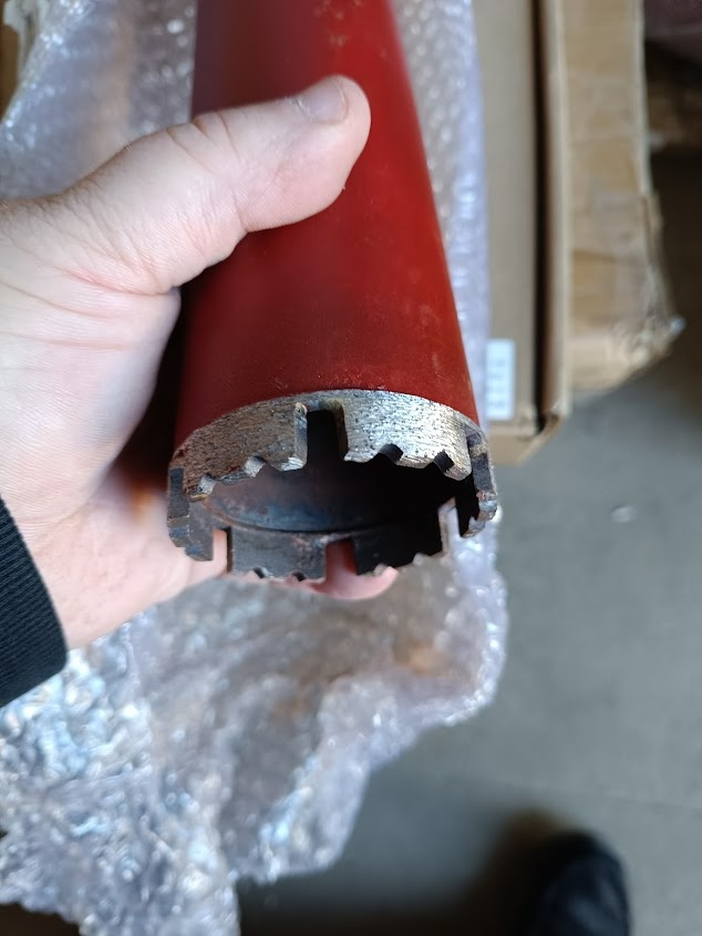 Vrtací korunky pro jádrové vrtání - nepoužité - 8