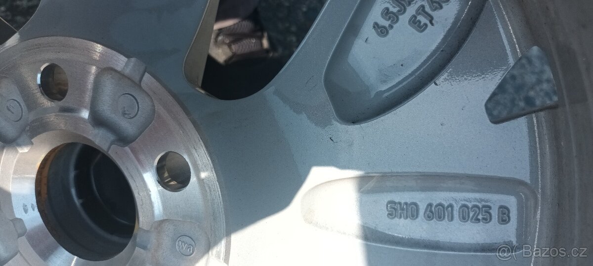 Originální alu kola VW Golf 8 Belmont R17 | Zimní Bridgeston - 8