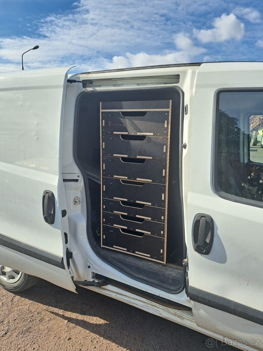 Regály,vestavba do Dodávky,ducato,jumper,crafter,CNC výroba - 8