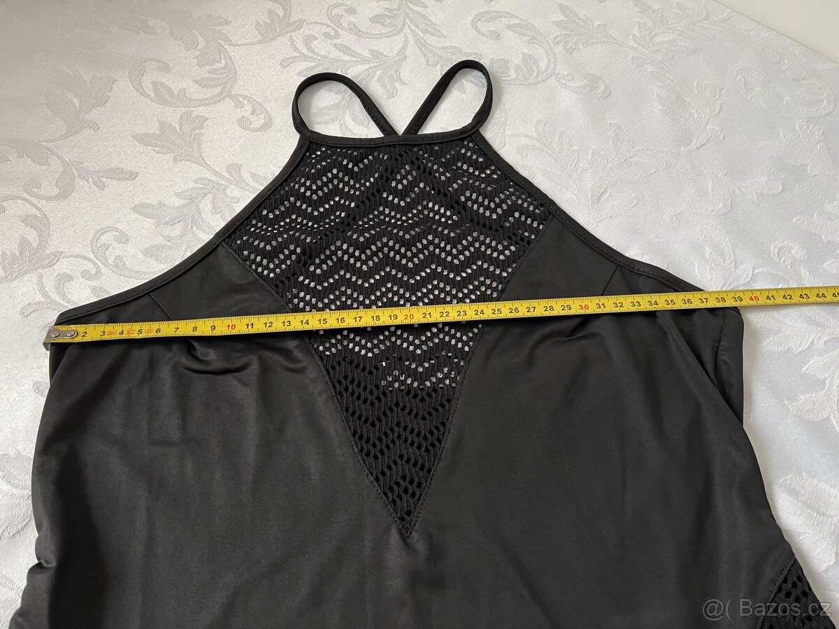 Hypnotic - dáms. černé dl. šaty s rozparky – M/L? - 8