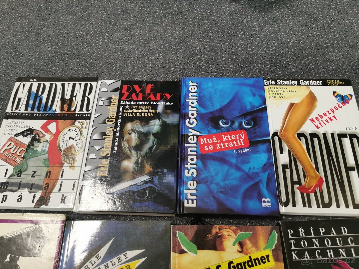 Konvolut Gardner. Ed McBain. Chase. Chandler. - 8