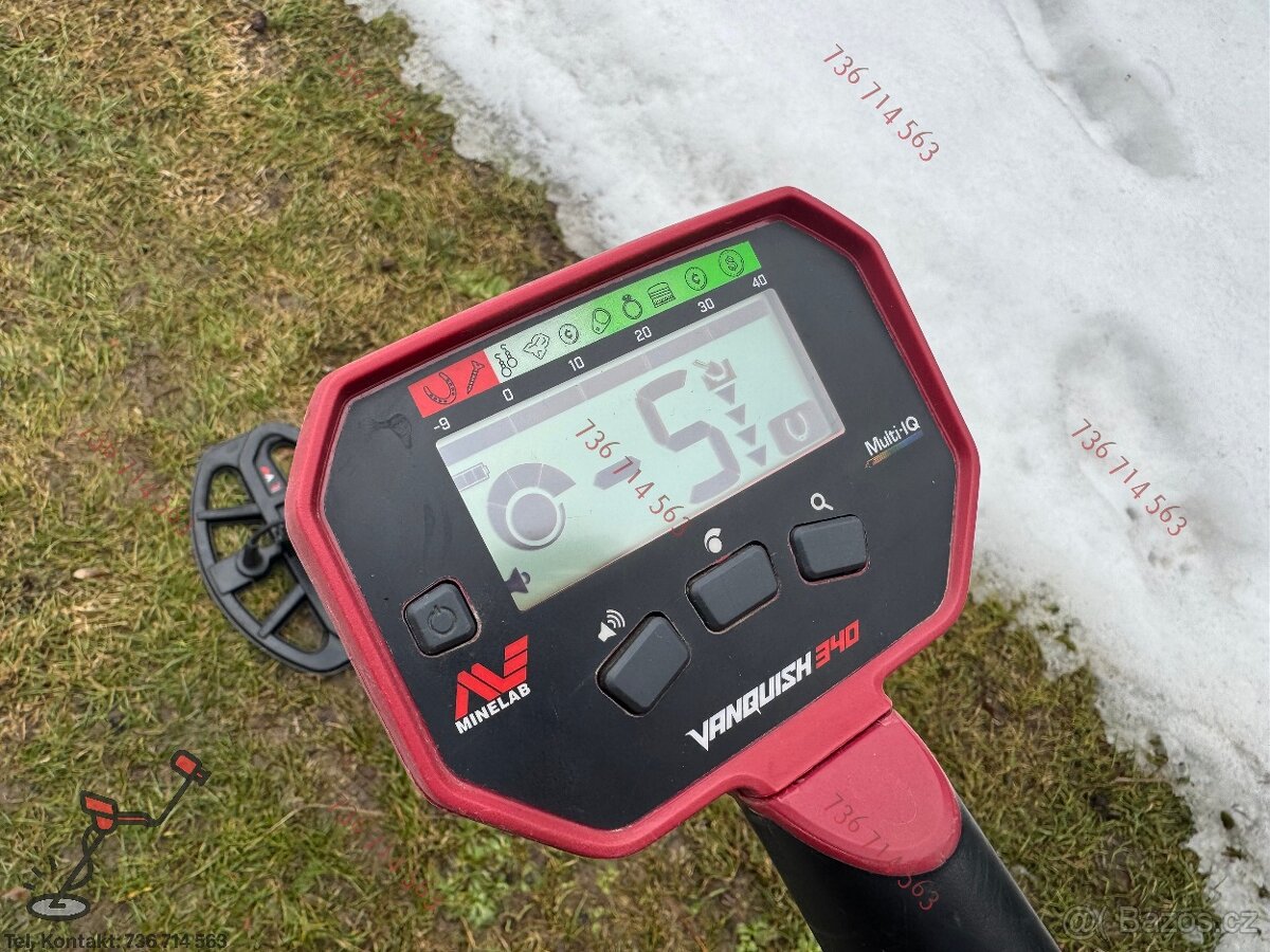 Detektor kovů Minelab Vanquish 340 - 8