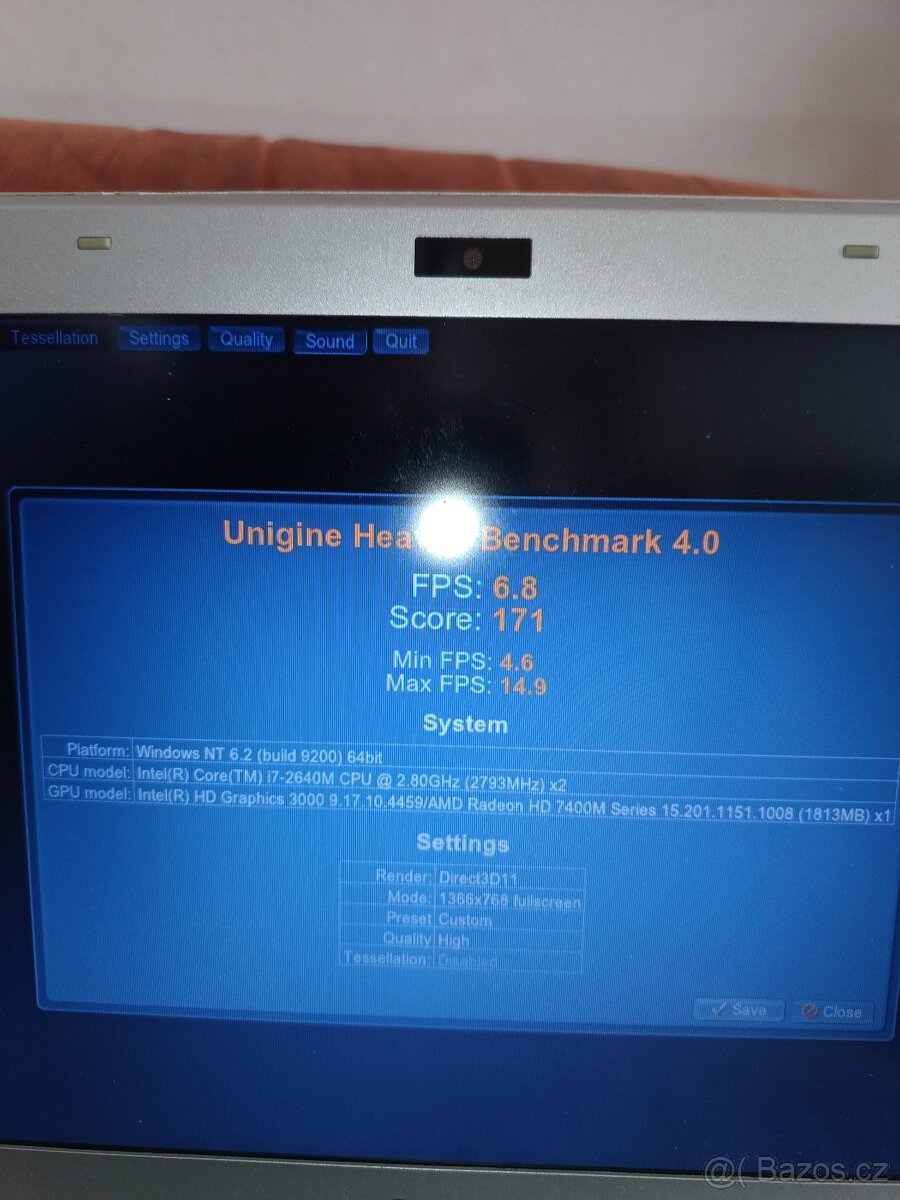 Sony VAIO i7 / SSD 240GB / Blu-ray / kovové tělo - 8