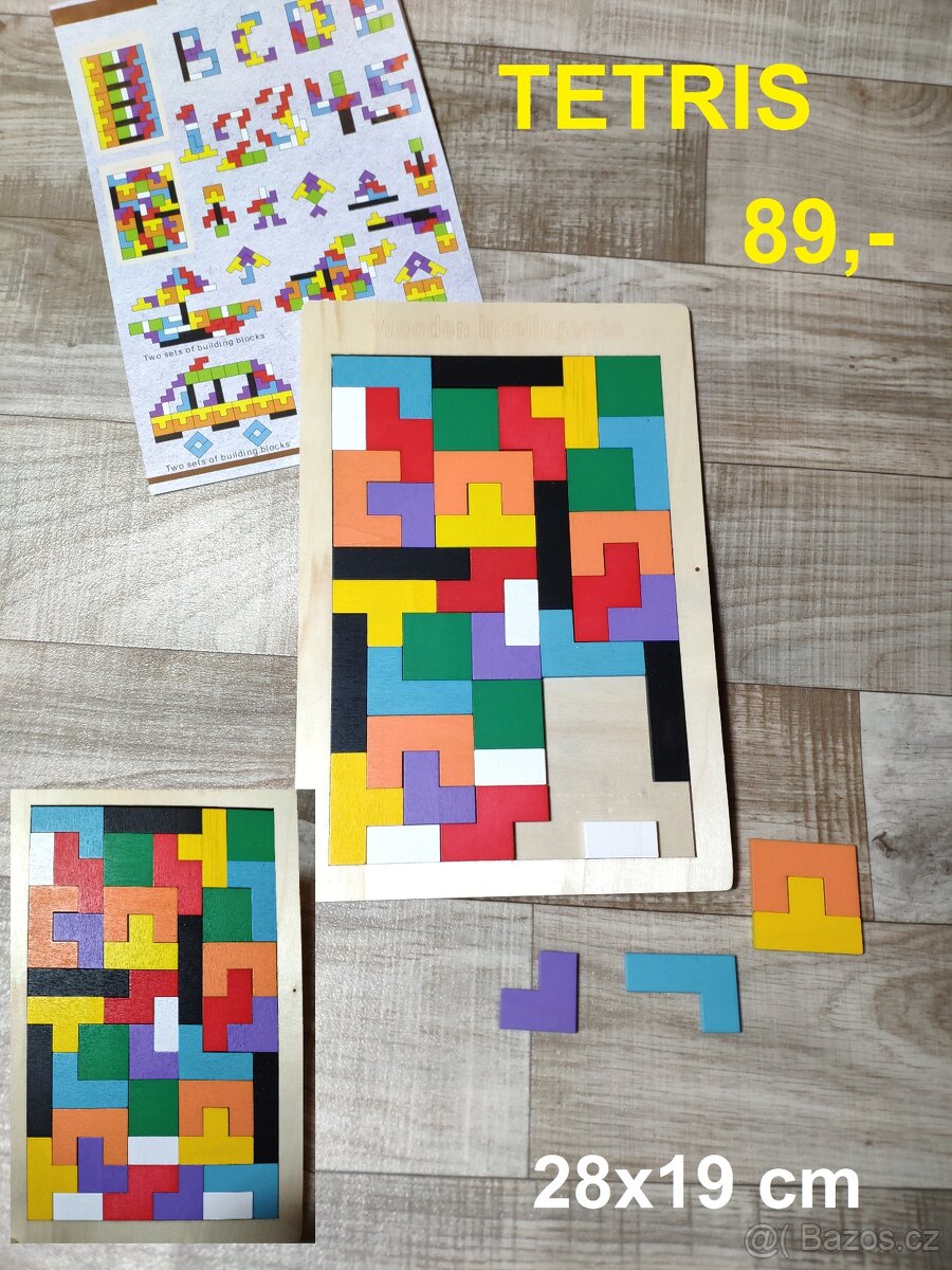 DŘEVĚNÉ HRAČKY - včeličky, duhové kuličky... - 8