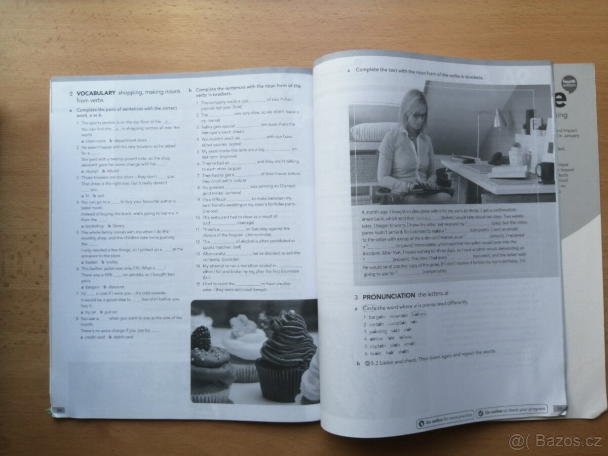 English File Intermediate učebnice + WB 4th ed. - 8