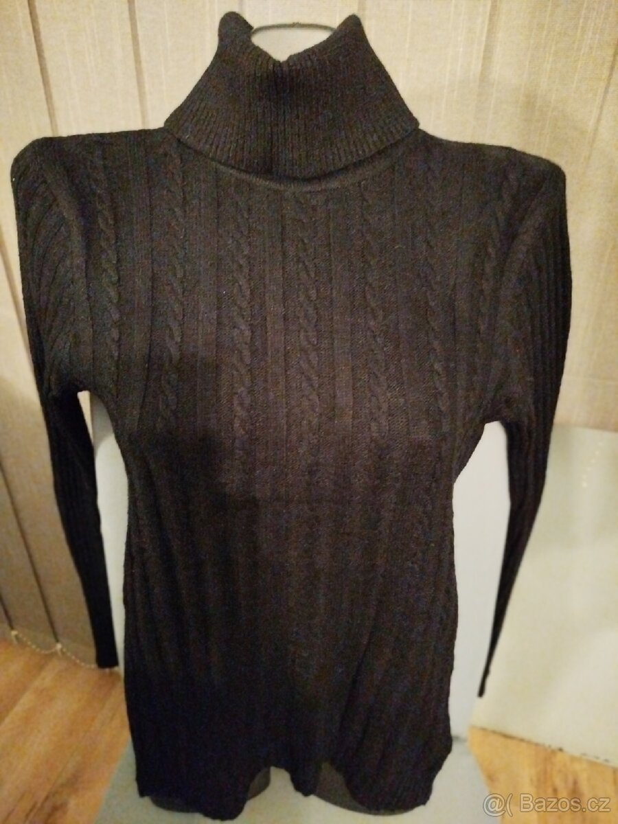 Šedý vlněný krátký dámský kabát - 8