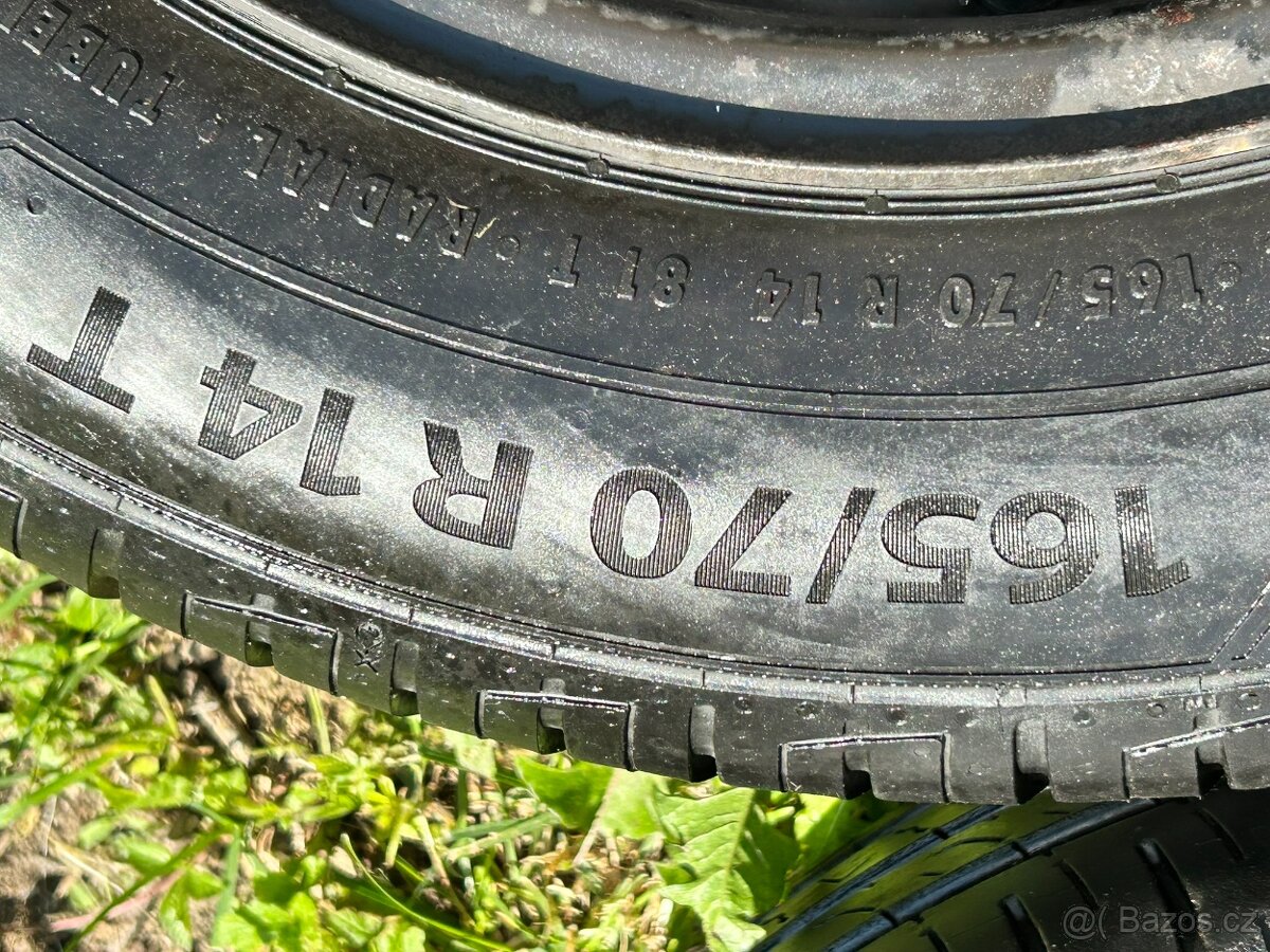 Letní sada Barum 165/70 R14 5x100 - 8