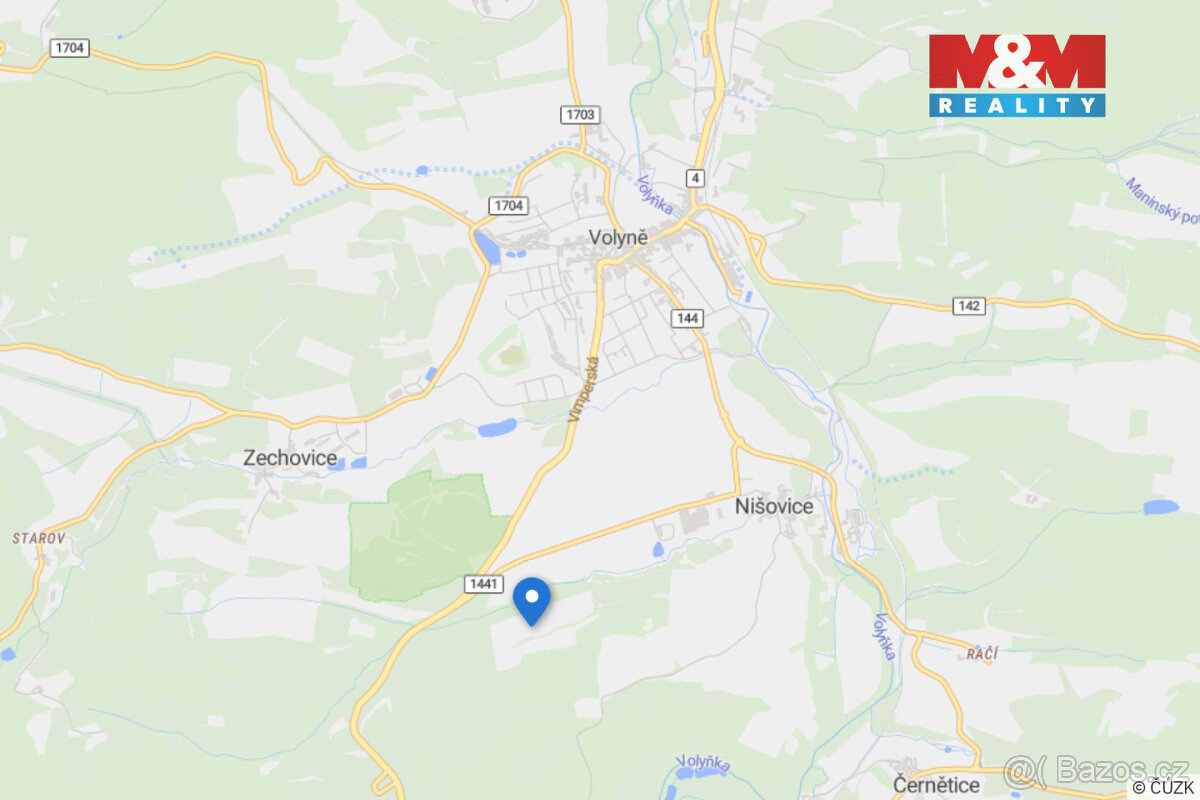 Prodej pole, 120513 m², Nišovice - 8