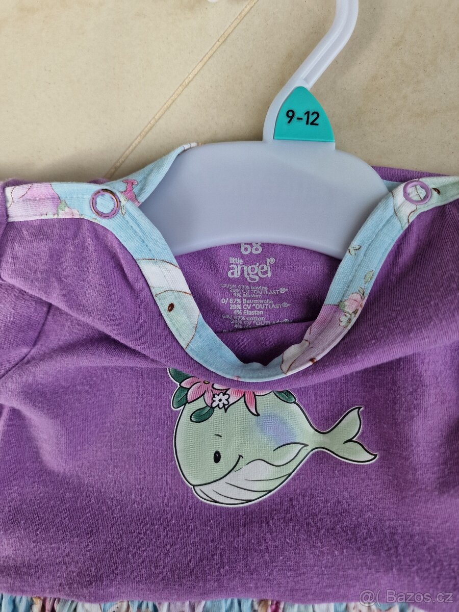 Šaty/body Little Angel, TOP stav - 8