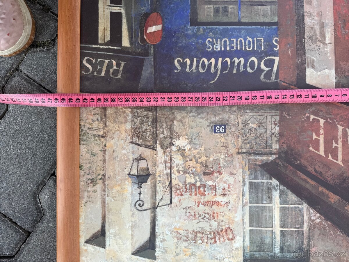 Sada 3 obrazů – „Paříž / café styl“ - 8