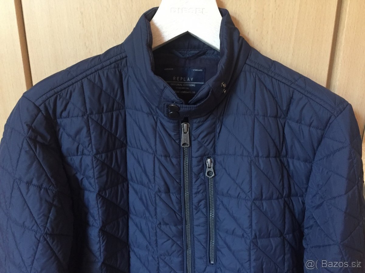 panska bunda REPLAY velkost L modra. - 8