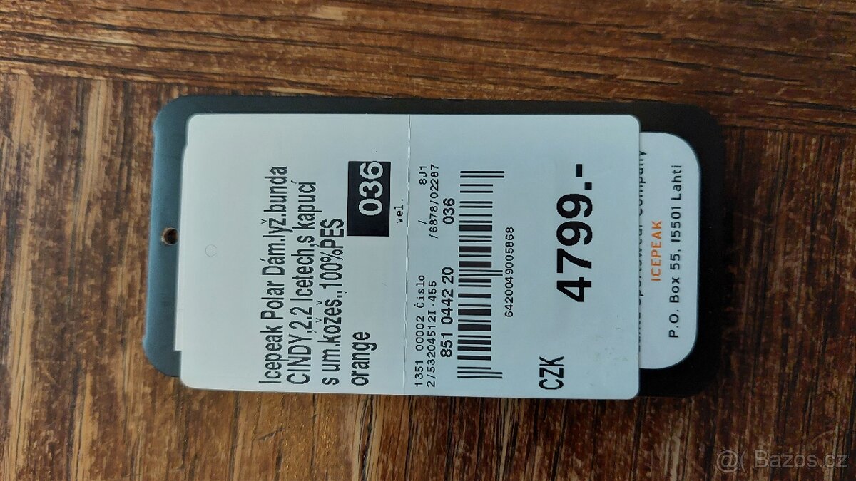 Dámská zimní bunda krásná ICEPEAK POLAR vel.36 - 8