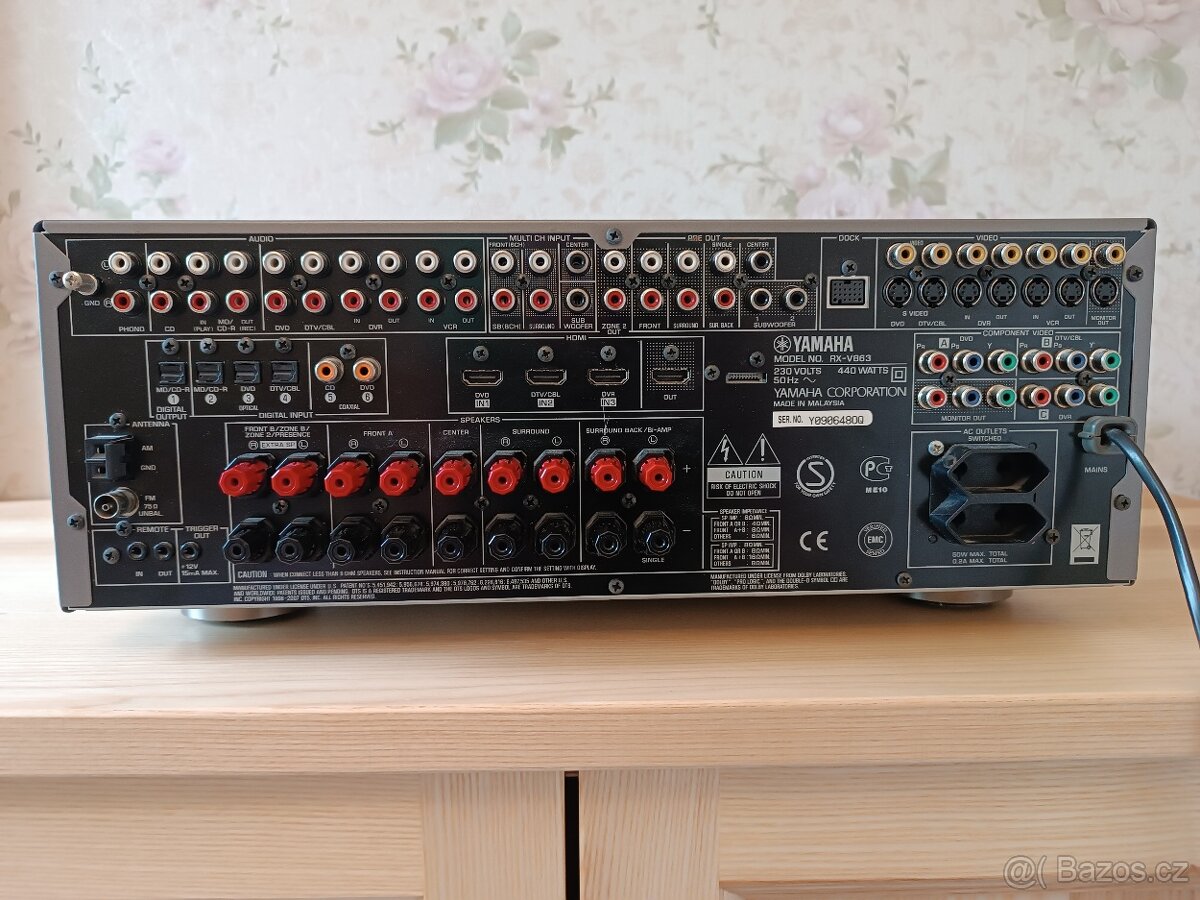 Receiver Yamaha - 8