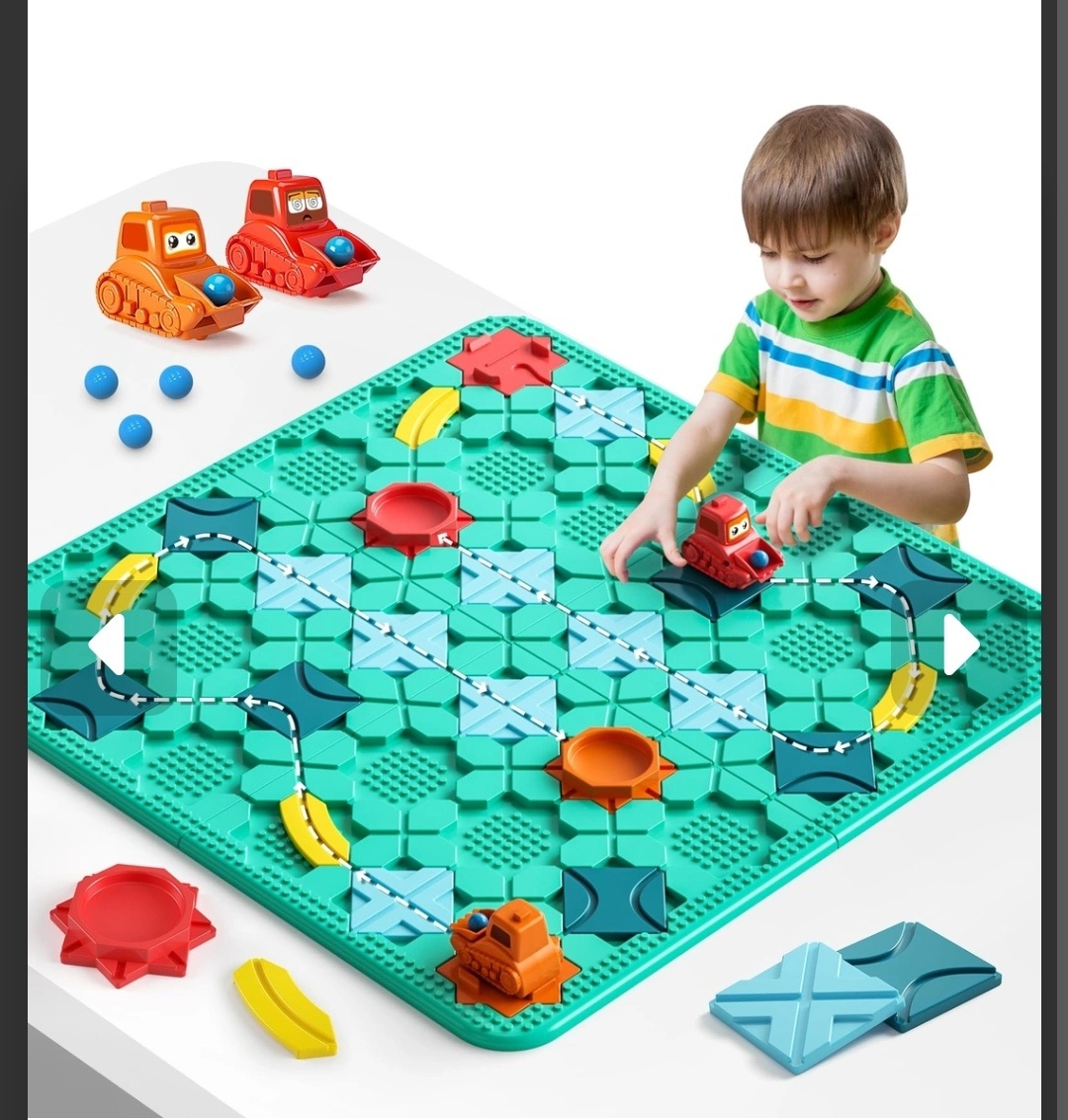 Burgkidz logická stolní hra stavitel silnic - 8