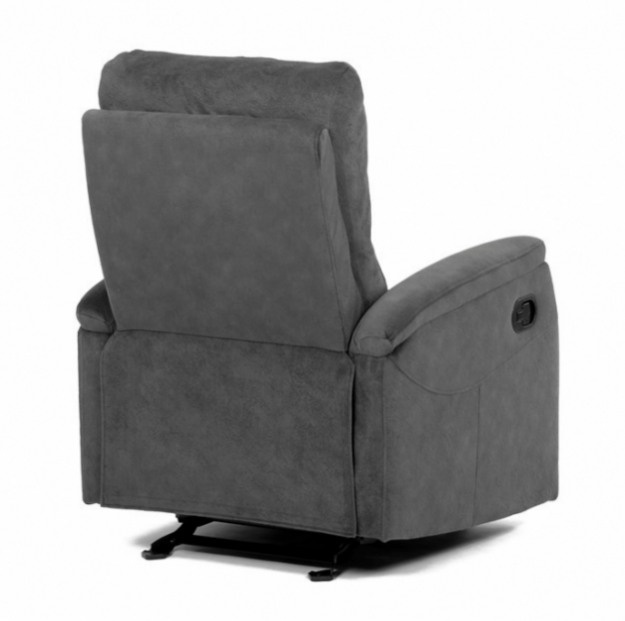 Šedé polohovací křeslo TV-S8449 GREY2 pro pohodlné kojení - 8