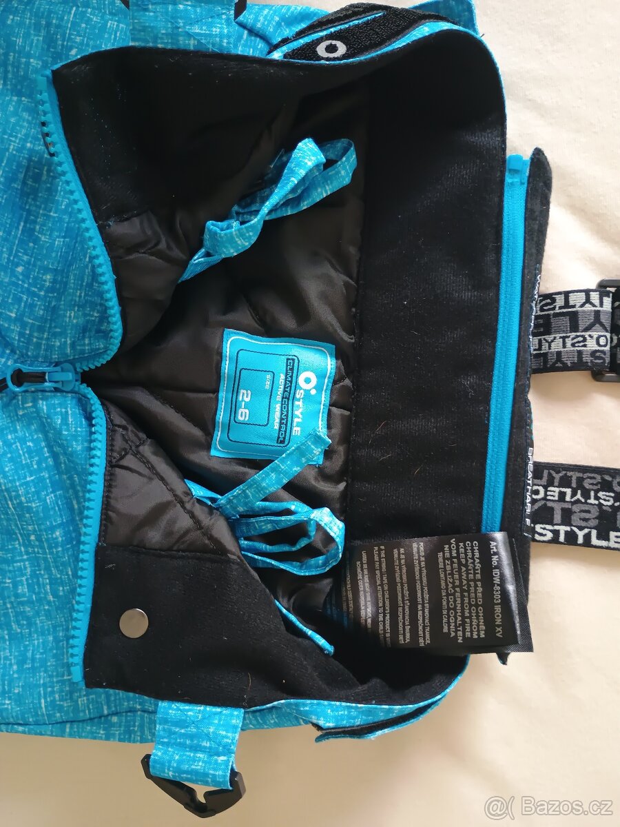 Dětská lyžařská rostoucí bunda a kalhoty - 8