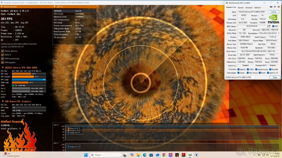 Ryzen 9 7900X3D,32GB RGB,RTX 4080Super 16GB,3TB M.2,WIN11 - 8