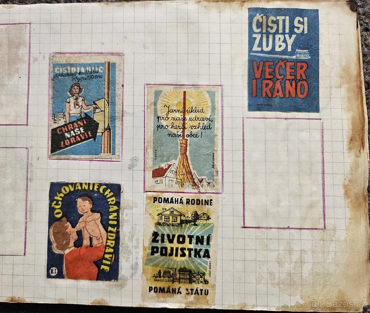 Zápalkové nálepky - 8