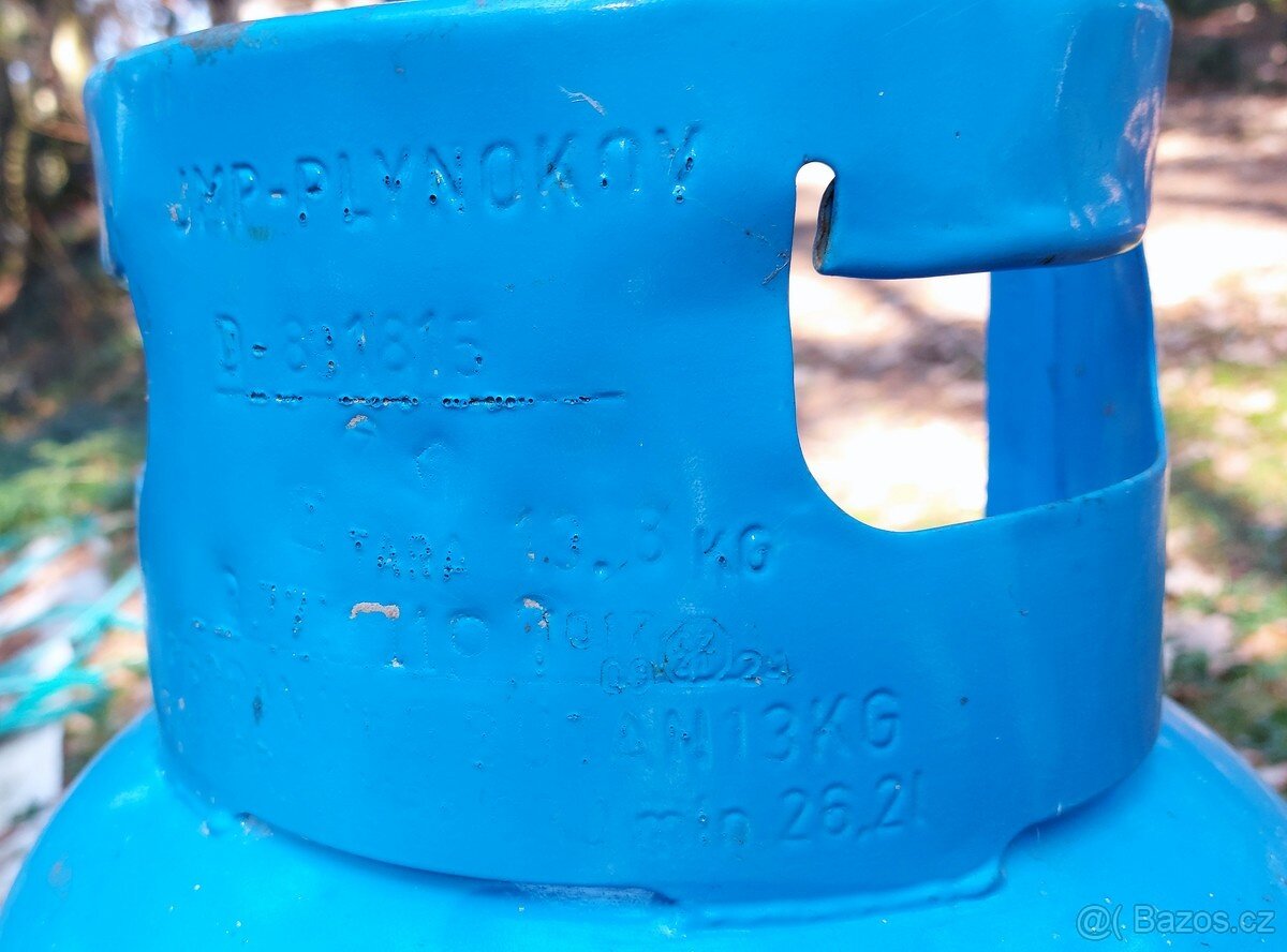 2x propanbutan lahev, 10kg - 8