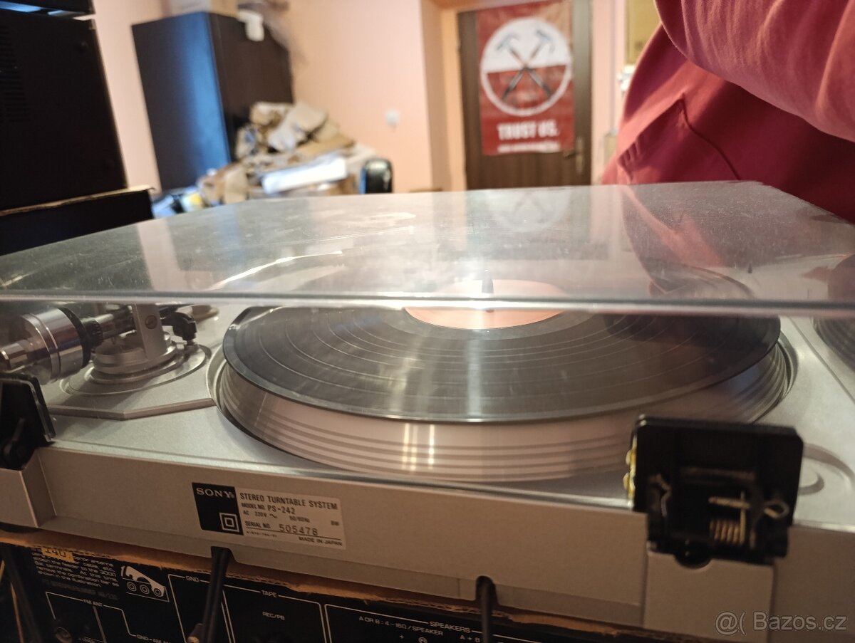 Gramofon SONY PS-242 Direct Drive - 8