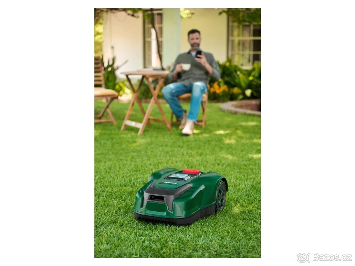 Robotická sekačka na trávu Parkside Smart pro 1000m2 - nová - 8