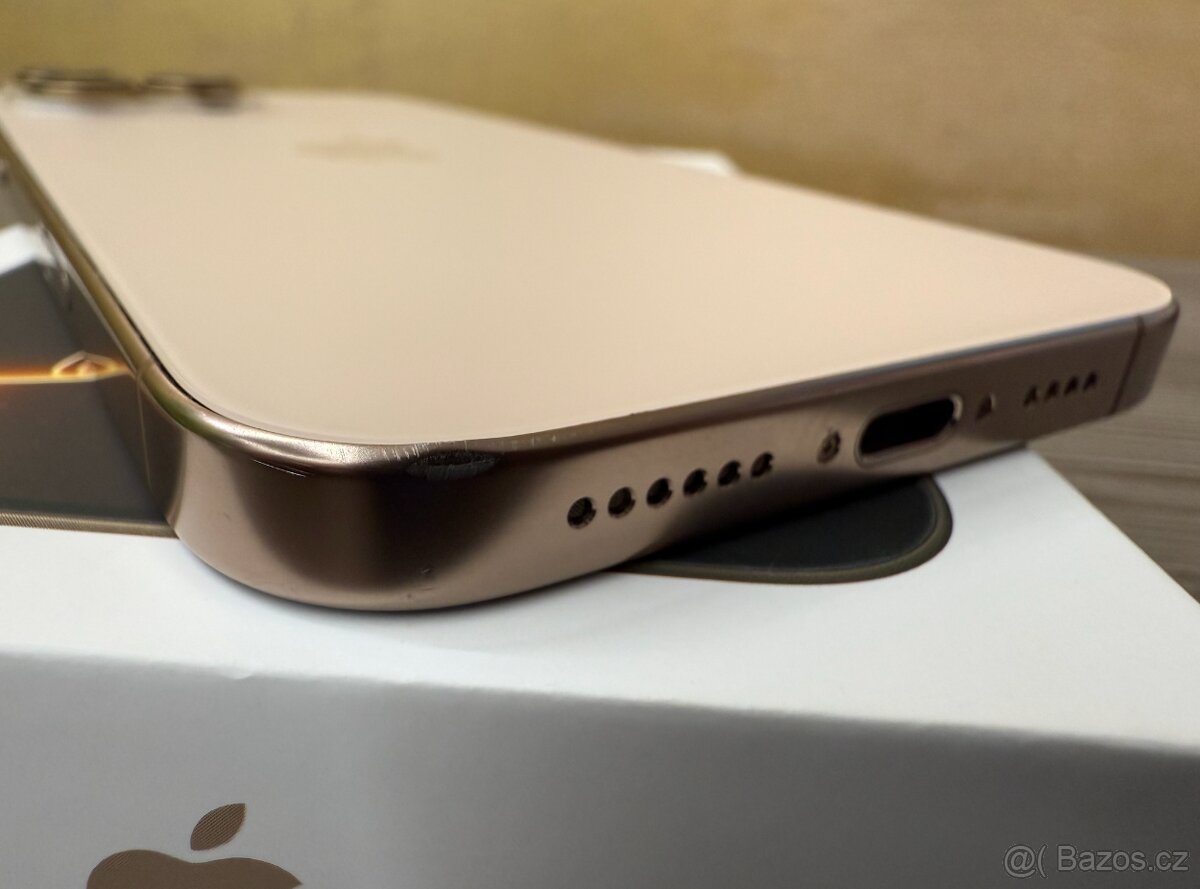 Apple iPhone 16 Pro Max 512GB pouštní titan, komplet balení - 8