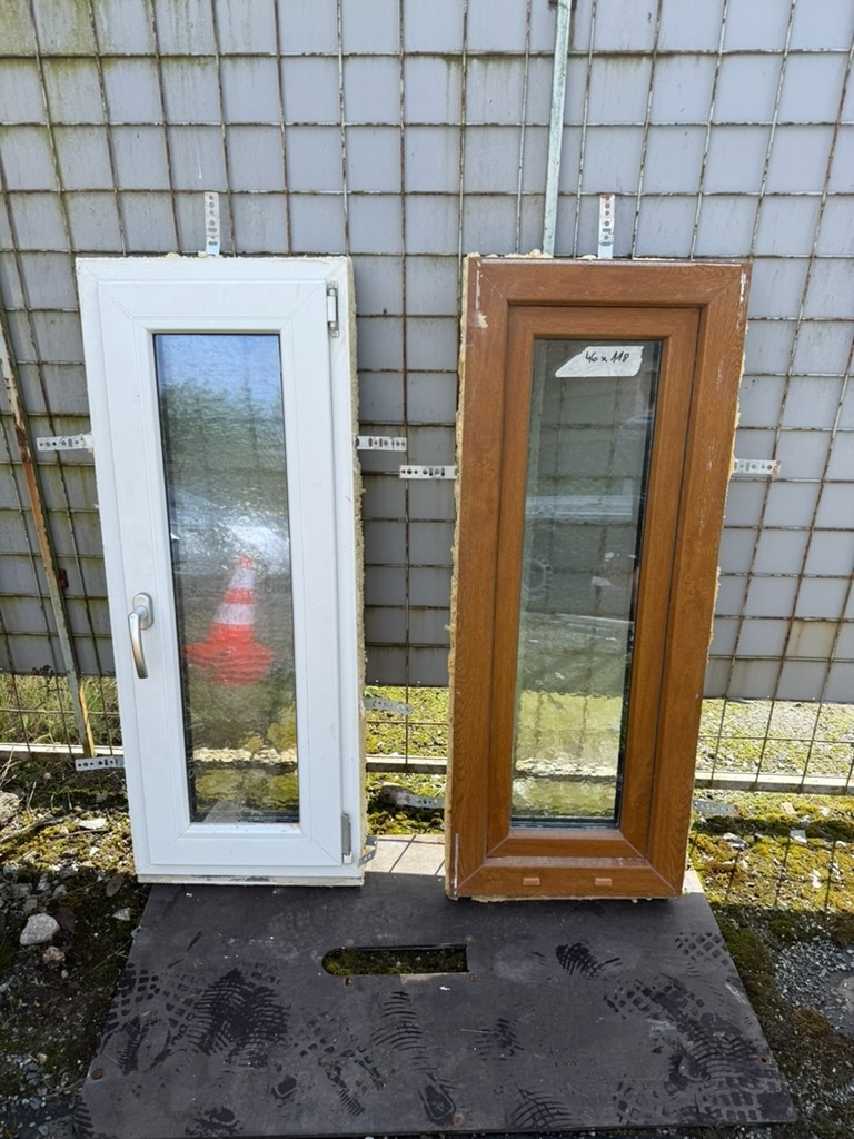 Plastové okna trojsklo, zlatý dub/bílá různé rozměry - 8