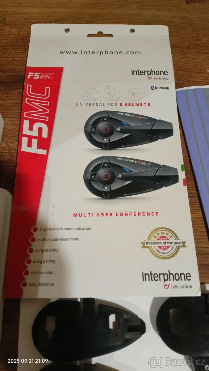 F5MC Twin Pack - 2x interkom - 8