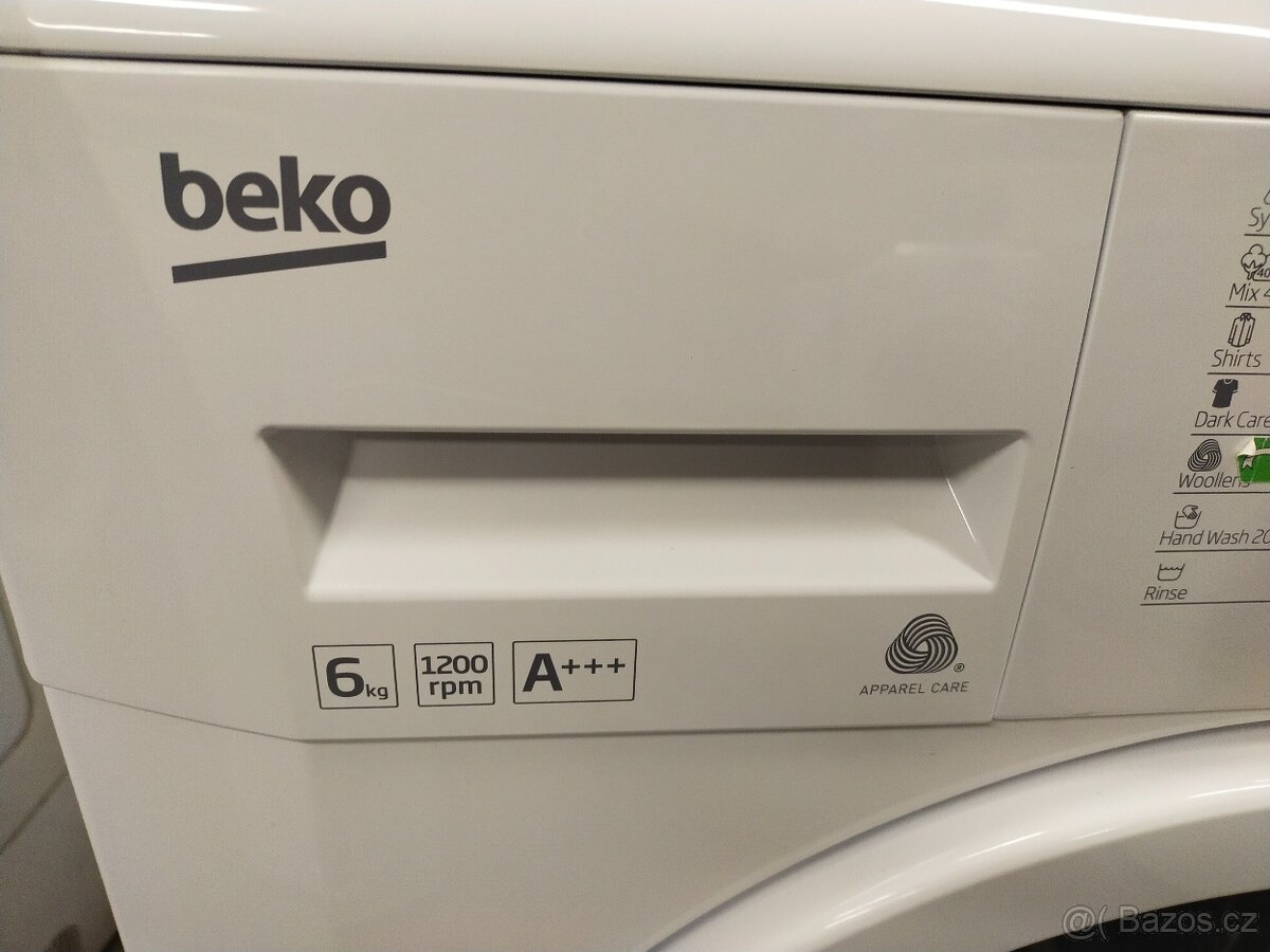 Prodám plně funkční digitální pračku zn. BEKO-6 kg--DOVEZU- - 8