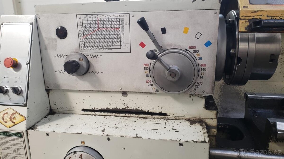 Hrotový soustruh SHENYANG CA 6250 C - 8