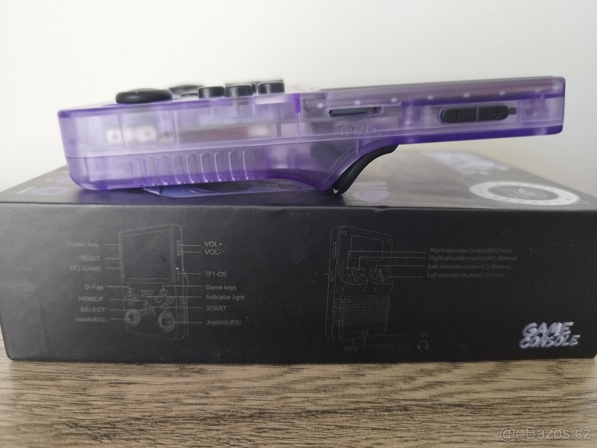 Handheld konzole R36S (verze ArkOS 2.0) +15000 her mix barev - 8