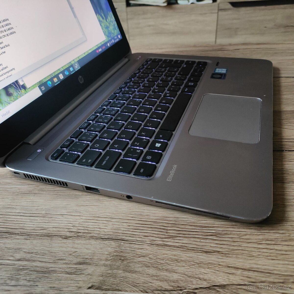 HP EliteBook 840 G3-14"HD/256GB/8GB RAM/ Intel i5/Win 10 - 8