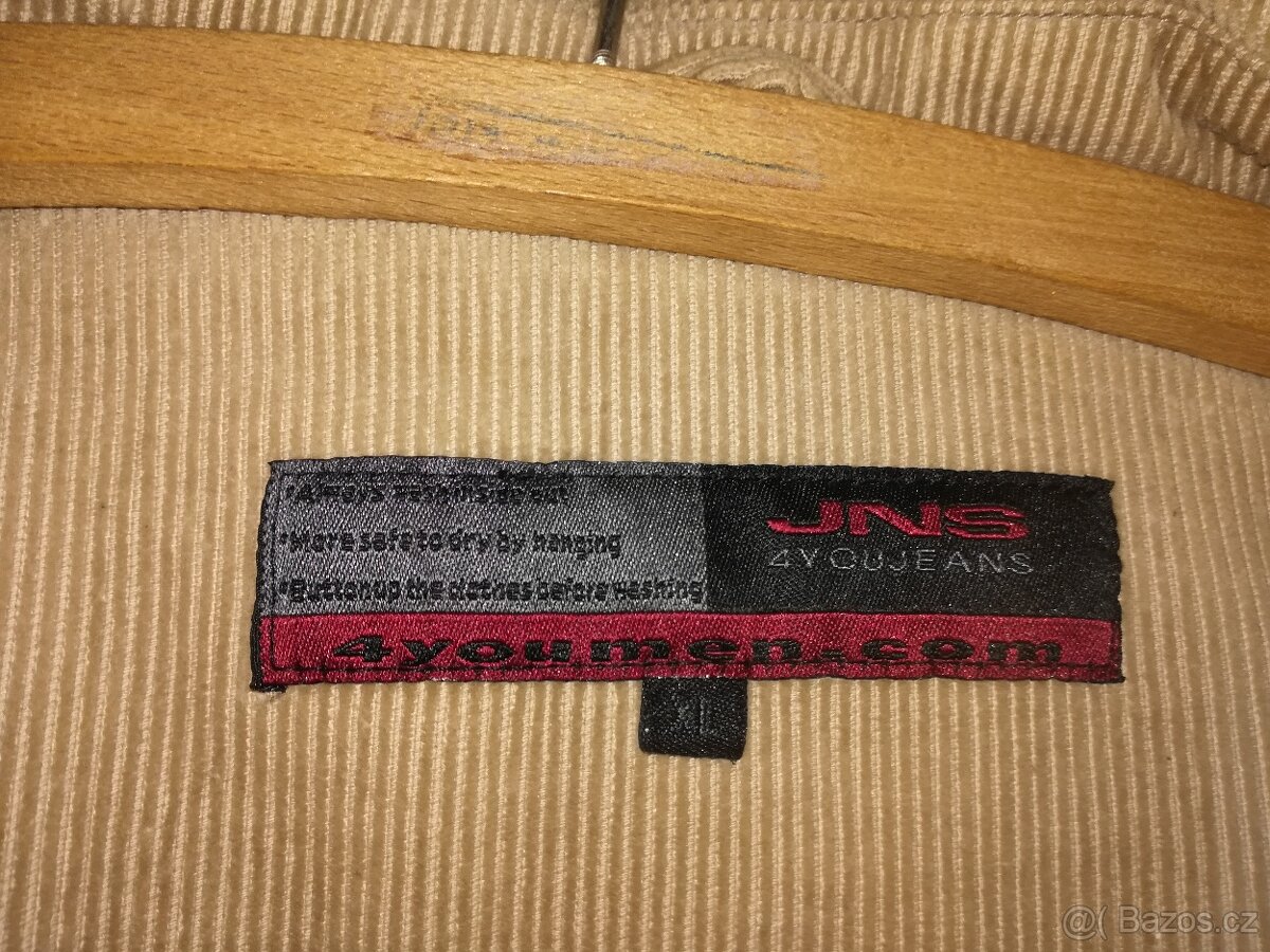 Pánský manzestrovy kabát JNS 4youjeans xl - 8