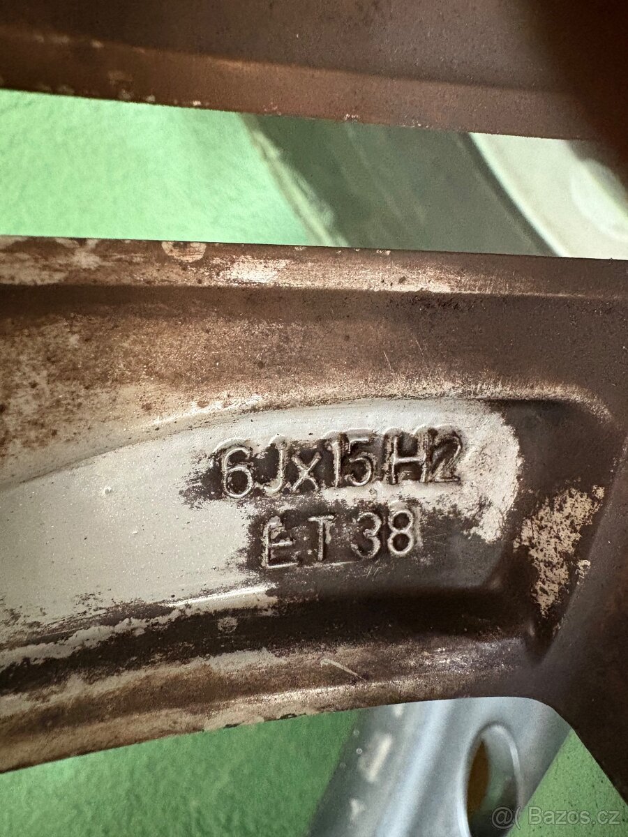 Alu kola,6JX15H2 ET-38,5X100 - 8
