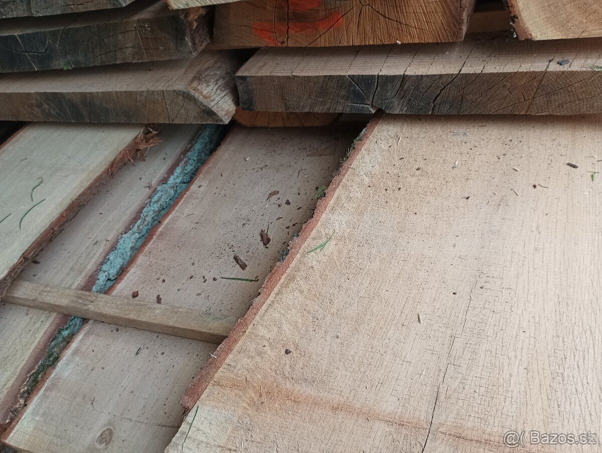 Dubové řezivo fošny sila 55mm - 8