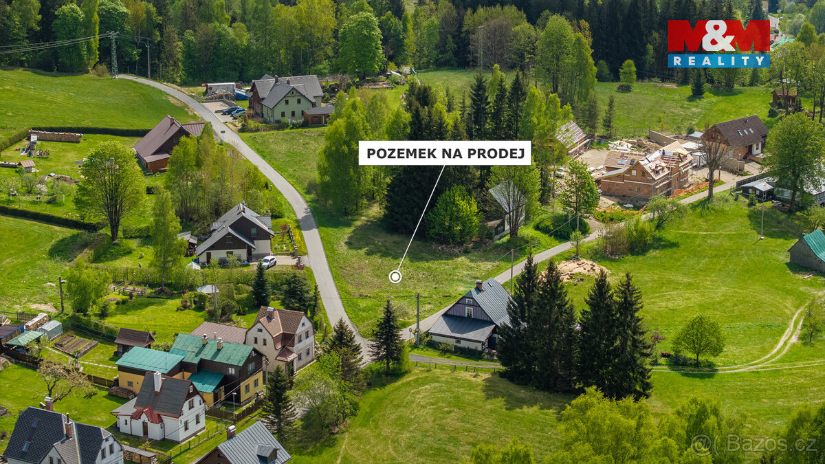 Prodej pozemku k bydlení, 1079 m², Josefův Důl - 8