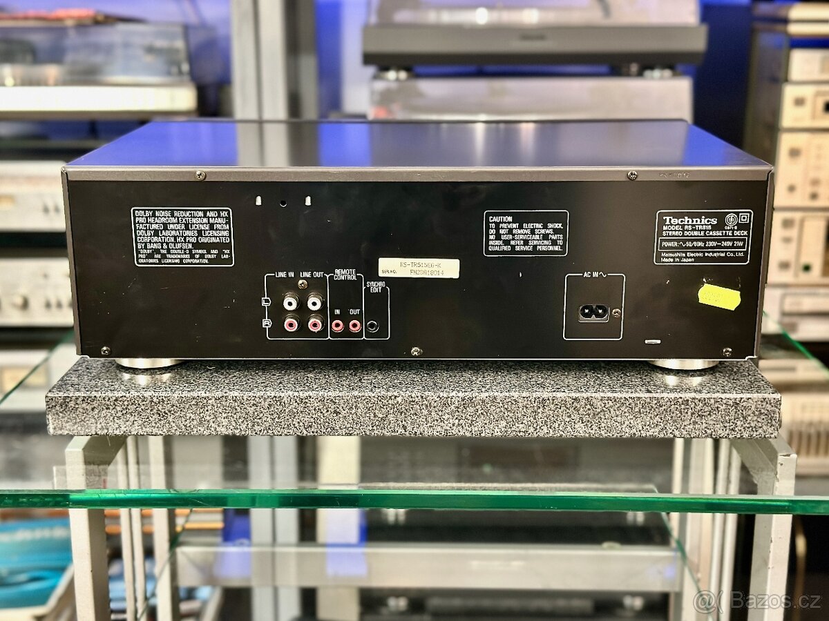 TECHNICS RS-TR515 (r.1993) double record, bias, po servisu - 8