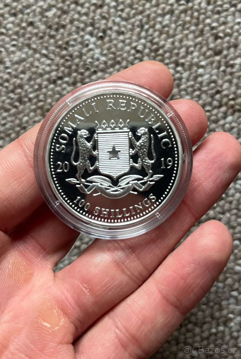 12x Stříbrné investiční mince AFRICAN WILDLIFE 1 oz - 8