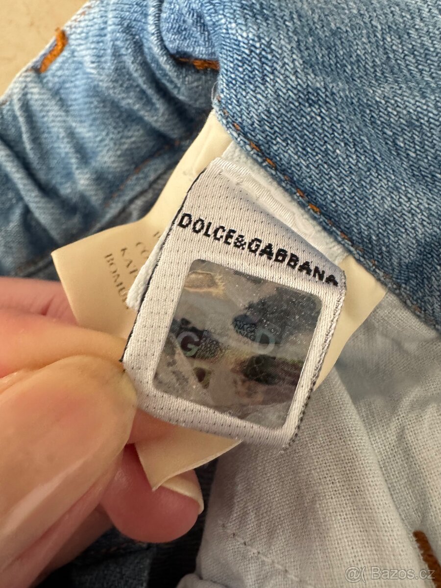 Dětské džínové kraťasy Dolce&Gabbana Junior - 8