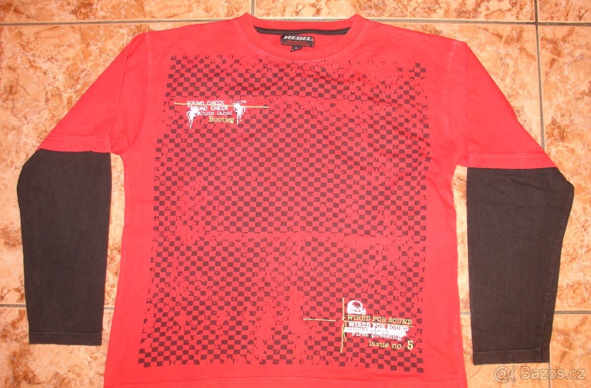 +++ 9x chlapecká košile, triko - vel. 152-170 - levně +++ - 8