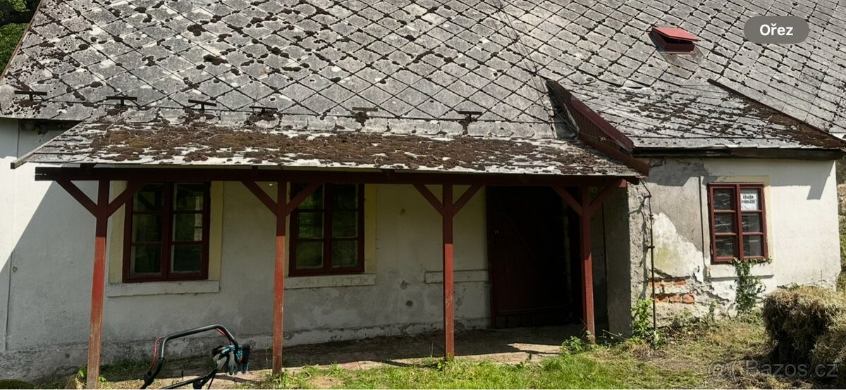 Stará dřevěná dvojitá okna z chalupy 4 ks - 8