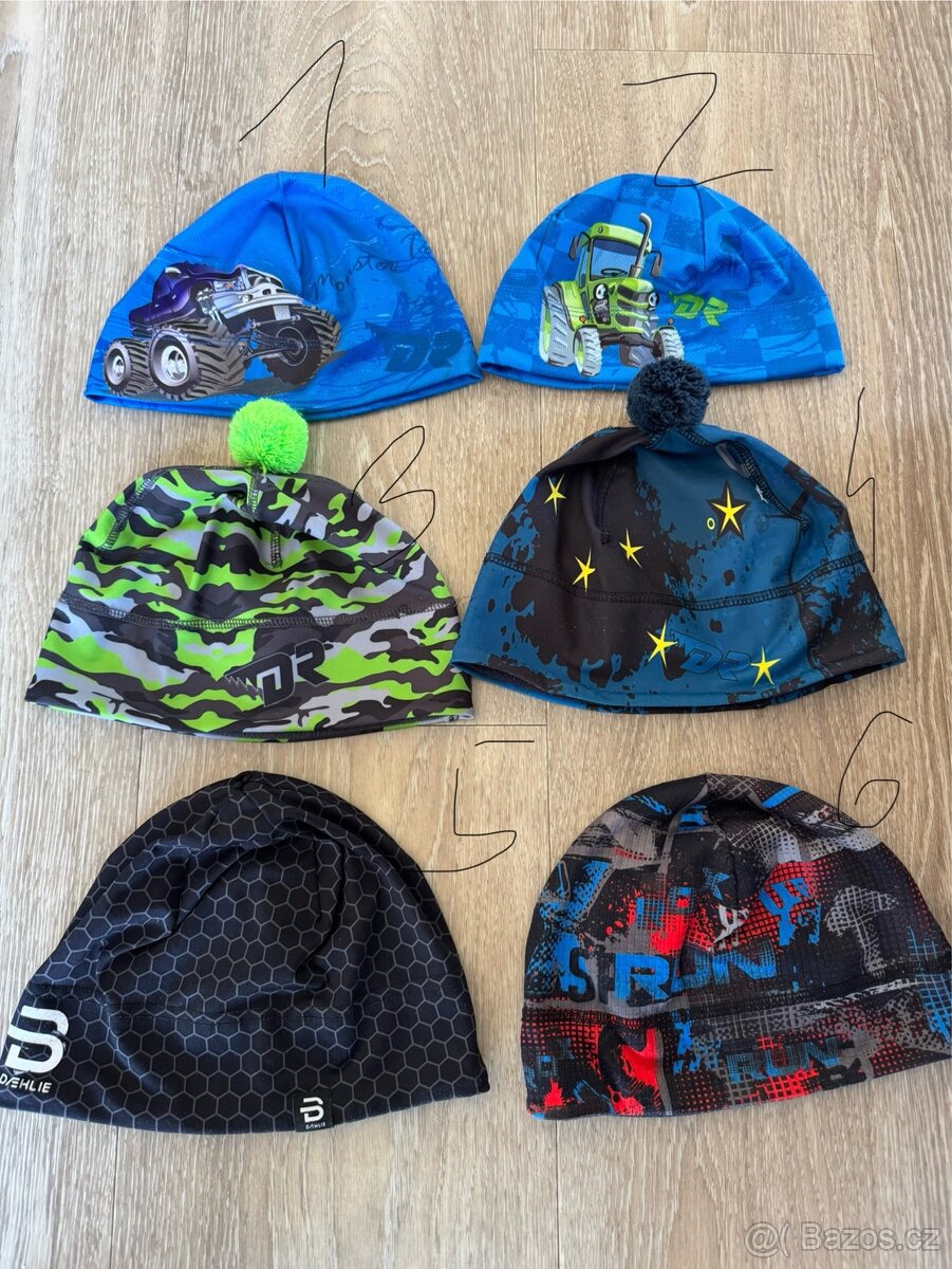 Jarní, podzimní, Zimní, funkční čepice - 8