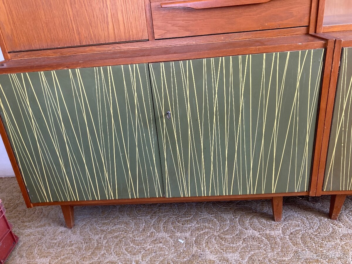 Retro obývací stěna - 8