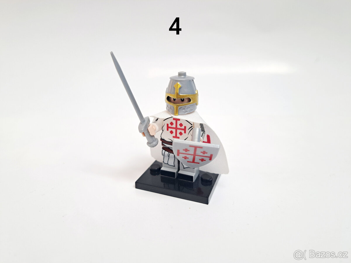 Minifigurky rytíři (1), typ Lego - 8