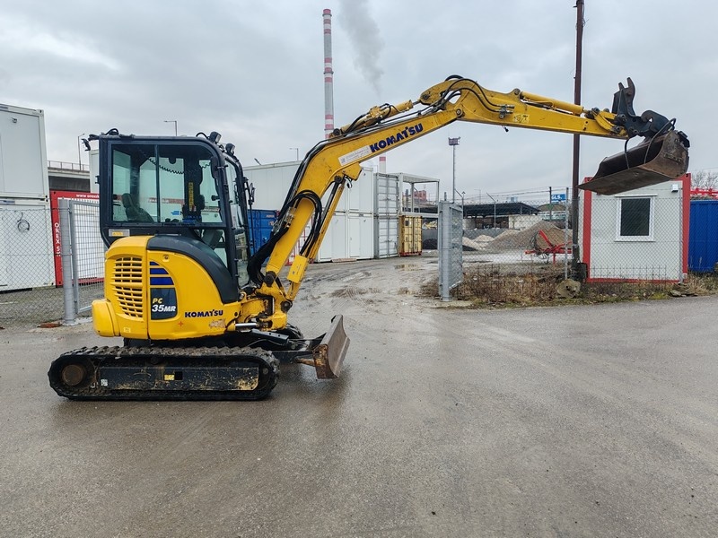 pásový minibáger KOMATSU PC35MR-5 - 8