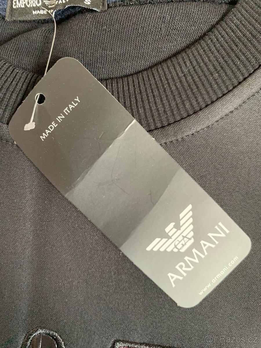 Krasna Armani mikina Nová - 8