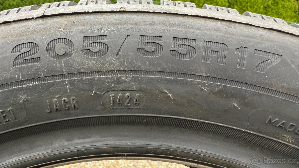 Zimní Dunlop 205/55 R17 NOVÉ - 8
