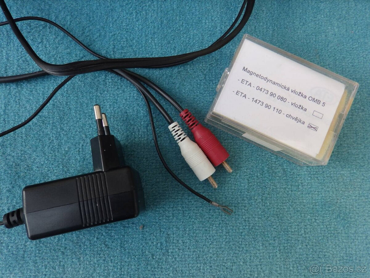 Gramofon DUAL CS 450, Ortofon OM 5 s NOVÝM hrotem - 8